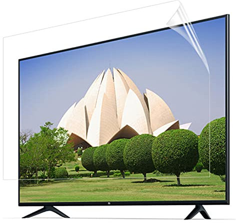 HBALDTEDC TV Screen Protector, For 32-52 Inch Monitor,Anti Blue Light Screen Filter Film TV Anti-Glare Film Blocking Blue Light From 380 to 420nm for LCD LED(40in(886x498mm))