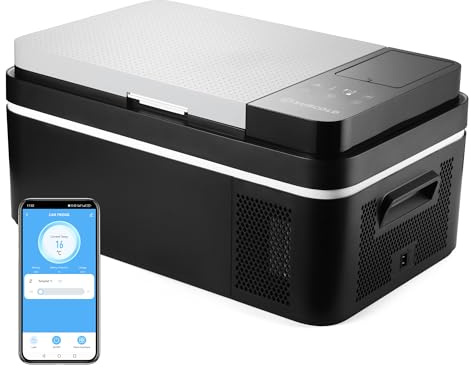 Subcold Roam20 Car Fridge Freezer | 20L | App Control | 12V/24V/240V | Eco/Max Modes, Battery Protection & Low-Noise 44dB Operation | Ideal for Camping, Overlanding & Extended Off-Grid Road Trips