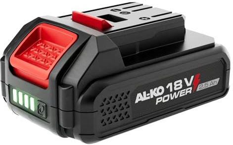 AL-KO Akku B50.6 Li, 18 V / 2,5 Ah Li-Ion Power Akku, mit Ladestands-Anzeige, kein Memory-Effekt