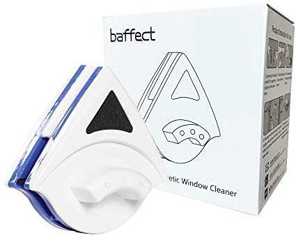 Baffect Startseite Double Side Magnetic Window Cleaner Beide Seiten-Glaswischer Werkzeuge Oberflächenreinigungsbürste mit ergonomischem Griff-Design für Hoch Autoverglasung Stärke 3-8mm