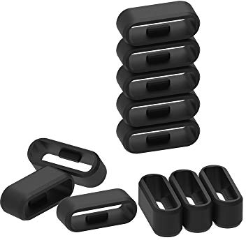 Chofit Silikon-Schutzring für Garmin Approach X40 Golf-Uhr (ohne Armbänder und Uhren) Schwarz