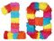 Party Factory Pinata Zahl 18. Geburtstag Junge/Mädchen zum befüllen, 50 x 35 x 8cm, Geburtstagsdeko, bunt