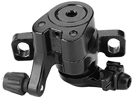 Niiyen Elektroroller Bremse, 1 Stück austauschbare Elektroroller Bremsgerät Zubehör, Fit für Xiaomi m365, Schwarz, 125g, Duales Bremssystem