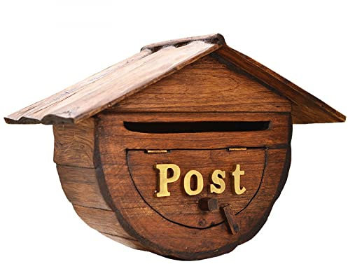 Cassetta Delle Lettere In Legno Con Montaggio A Parete Cassetta Delle Lettere In Stile Retrò Grande Cassetta Delle Lettere Per Esterni In Stile Retrò Antipioggia Verticale Per Decorazioni Da Esterno