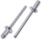 SKIR'CO (1200 Stück) Senkkopf Aluminium Blindnieten 4,0 x 8 mm, Stahldorn, Popnieten