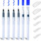 Watercolour Brush Pen Set with Refillable Reservoir, 6 Pieces 6.1 Inch Professional Watercolour Brush Set, Water Brushes with Fine/Medium/Large Tips for Painting and Watercolours
