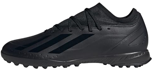 adidas Unisex X Crazyfast.3 Turf Boots Football, Core Black/Core Black/Core Black, 9 UK