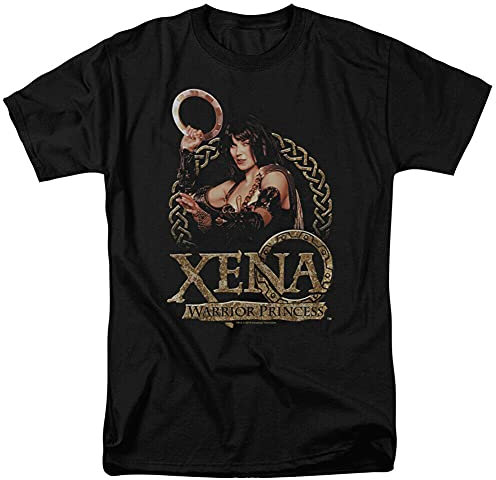 Xena Warrior Princess Lizenziertes T-Shirt für Erwachsene, Schwarz , XL