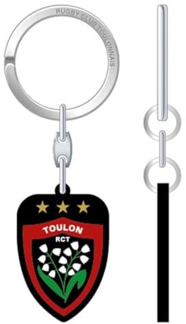 RCT Porte clés Toulon Collection Officielle Rugby Club Toulonnais