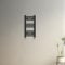 Blümme Heated Towel Rail Bathroom Ladder Radiator Straight 600 x 300mm Central Heating Towel Radiator Warmer Black