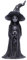 Nemesis Now Little Souls Collection Witchy Decor - Hexenfigur für mystische Wohnkultur - aus feinstem Kunstharz gegossen, fachmännisch handbemalt - 12 cm Glimmer