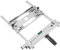 Guide de scie circulaire Guide de bord de la machine à découper, guide de scie circulaire réglable de 12,6 pouces avec niveau, accessoires de scie circulaire en acier inoxydable
