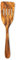 Justa la Fusta | Pala Ancha con Ranura | 30x7,5cm | Utensilios De Cocina De Madera De Olivo, Hecha A Mano En España | Pala Cocina Ideal para Cocinar Y Servir | Espátula Cocina Resistente Y Elegante