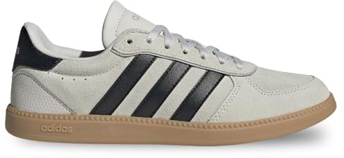 adidas Damen BREAKNET Sleek Shoes, Grey one/core Black/core Black, 36 EU