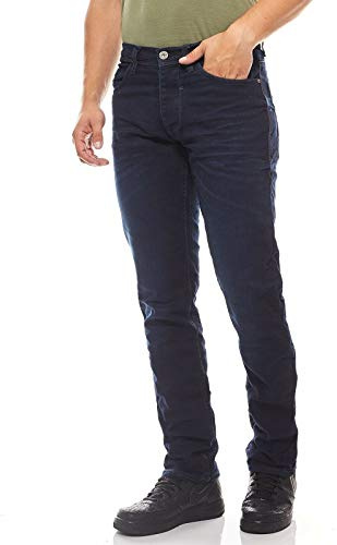 Blend Herren Blizzard Tapered Fit Jeans, per Pack Blau (Denim Black Blue 76214), W29/L32 (Herstellergröße: 29)