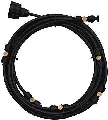 KingLan 6M Outdoor Cool Patio Nebel System Lüfter Kühler Wasser Nebel Gartenhaus Sprayer Heiß