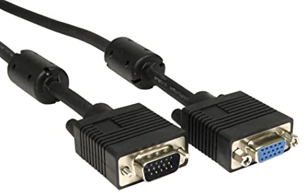 RS PRO VGA-Kabel A VGA/Stecker B VGA/Buchse, 30m PVC Schwarz