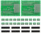 KeeYees 2 Stück Erweiterungskarte Kits GPIO 1 in 2 PCB Board für ESP8266 ESP-12E für NodeMCU WiFi Entwicklungs-Board