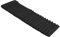 vidaXL Sonnenliege Auflage Liegenauflage Gartenliege Liegestuhl Relaxliege Liege Polster Kissen Auflagen Polsterauflage Schwarz Veloursleder