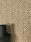 NEWROOM Papier peint Noir Rotin Intissé - Maison de Campagne Beige Marron Roseaux Tressé Scandinave