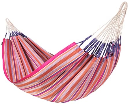 La Siesta® Modesta Flamingo – Organic Cotton Kingsize Classic Hammock
