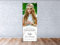 Oedim Photocall Personalizado para Comuniones, Fabricado en Lona con Soporte X Banner, Expositor Publicitario Desmontable