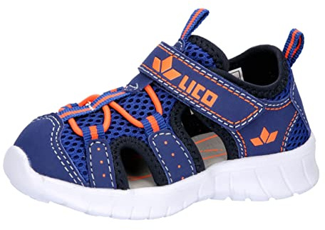 Lico Unisex Kinder Melis Vs Lauflernschuhe, Blau Orange, 25 EU