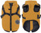 Savlot Hundejacke Winterweste Jacken Hundemantel Hundepullover Haustier Skifahren Kostüm Ärmellose Baumwolle Gepolsterte Weste Mit Brustgurt Gurt - Gelb, M