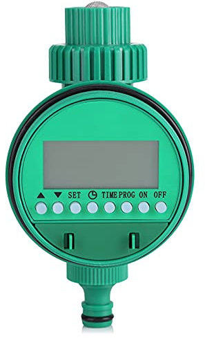 ZLXHDL Temporizador De Aspersor, Temporizador De Agua Programable De 16 Modos para Mangueras, Riego por Goteo Al Aire Libre Y Sistema De Riego De Césped, Temporizador Automático De Riego De Jardín