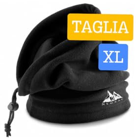 Nemrac Scaldacollo XL Termico Invernale in Pile, Cappello per Sport Ciclismo Sci Trekking Pesca Montagna Passeggiata, Unisex Uomo Donna (XL)