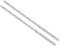 CoCud Extra Long High Speed Steel Twist Drill Bits, 6.5mm Diameter 300mm Length, Straight Twist Jobber Drill Bit - (Applications: for Metal Woodwork Plastic Aluminum), 2-Pieces