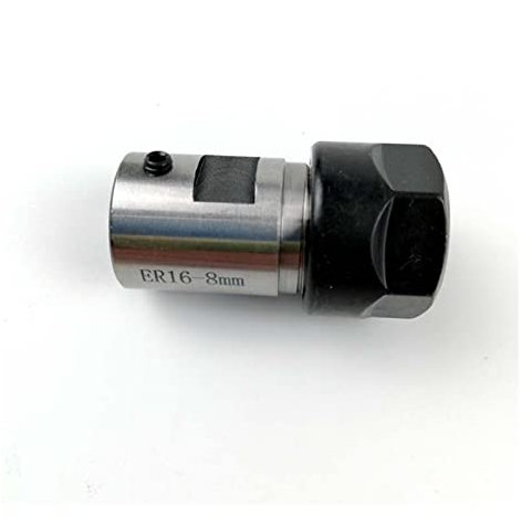 CNC-Spindelmotor-Kits Spindelmotor -Klemmwerkzeugstange C20 ER16 5 mm 6 mm 8 mm 10 mm Wellenmotor verlängerte Klemmmesser -Wellenwellenstange Spindel für CNC-Fräser-Gravierfräsmaschine(Size:ER16 5MM)