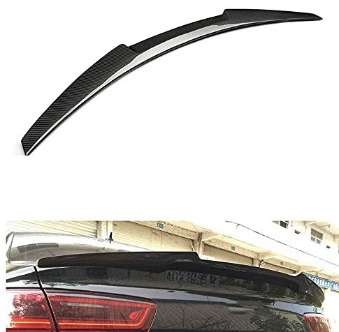 Heckspoiler für Audi A6 C7 Limousine 2012–2018, Kohlefaser