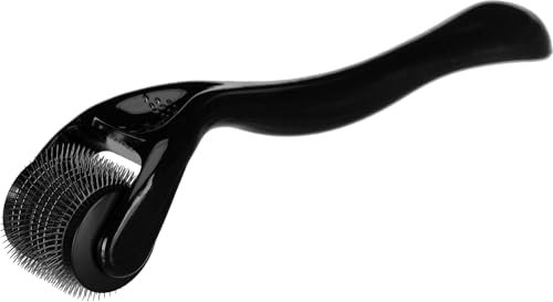 Gymtek Derma Roller, Gesichtspflege- und Hautpflegewerkzeug, Microneedling-Roller für glatte Haut - Hautpflegeroutine für Zuhause, Micro needle Roller zur Haut- und Haarpflege