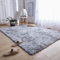 XUEDNGM Teppich Kunstfell Teppich Hochflor 200 x 290 cm Flauschig, Weich, Pflegeleicht, Anti-Rutsch, Waschbar Hochflorteppich Shaggy Hochflor Teppich Wohnzimmer für Wohnzimmer, Schlafzimmer, Hellgrau