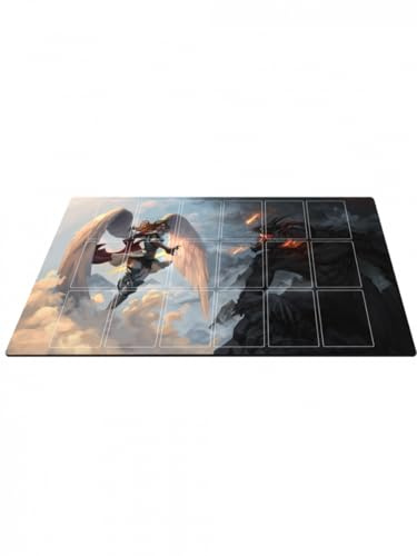 Neverrift TCG Playmat: Valkyrie & Fire Giant