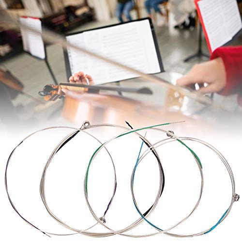 Bratschensaiten, Professionelle Bratschensaiten E A D G Violinsaiten Violinzubehör Universelles Komplettset für 14-16 Bratschen