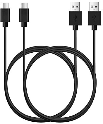 MYFON USB A to USB C Cable, USB Type C Cable, 2 Pack [6FT, 6FT], Fast Charging Cable, High Speed Data Transfer Cable, For Galaxy S10 S9, Moto G, LG V30, Beats Fit Pro, iPhone 16 15 and More, Trustable