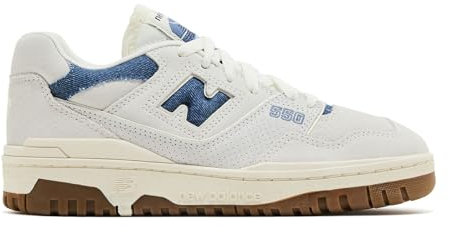 New Balance 550 Scarpe Donna, Riflesso/Blu Airone/Blu marino, 42 EU