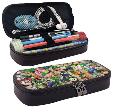 YINGD Tokio Hotel Tom Kaulitz Stiftebox, doppellagig, großes Fassungsvermögen, für Schule, legendäre Band, Federmäppchen, tolles Geschenk, pjd1087, mehrfarbig, Europäischer und amerikanischer Stil