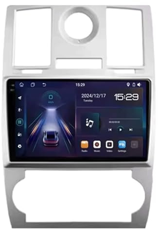 2 DIN Radio para Chrysler 300C 1 2004-2011 9 Inches Android 15 Android Auto FM Am Bluetooth USB para, 4 Core 2G+64G
