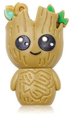 Clé USB Pen Drive Flash USB3.0 The Dessin animé Créatif Haute Vitesse Portable Personnalité Imperméable 4/8/16/32/64 / 128GB (4GB, Groot 2)