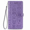 Fertuo Coque Redmi Note 9S / Note 9 Pro, Antichoc Portefeuille Étui Housse en Cuir à Rabat avec Porte Carte, Support, Chiusura Magnetica [Chat Chien] Flip Cover Case pour Redmi Note 9S, Violet