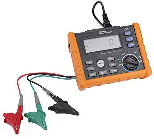 Tester RCD PM5910 Misuratore di resistenza digitale Tester di resistenza del ciclo Tester interruttore perdite multimetro