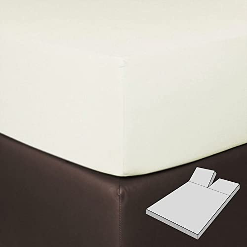 G BETTWARENSHOP für Matratzen bis 30 cm Höhe, mit Einschnitt 180x200-200x220 cm, perlmut