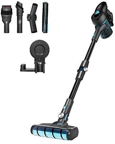 Cecotec Aspirador Escoba Sin Cable Conga Rockstar 700 X-Treme Ergoflex, Sin Bolsa, 430W de potencia, escoba y de mano, Motor digital, Tubo flexible