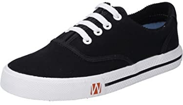 Westland Unisex - Erwachsene Low-Top Sneaker Soling,Weite F 1/2 (< Gr.40) - G (> Gr.52) (Normal),Wechselfußbett,schwarz,48 EU / 13 UK