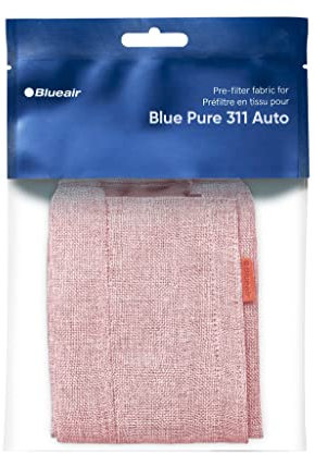 BLUEAIR Blue Pure 311 Auto Light Pink Pre-Filter, Washable Fabric Traps Pollen, Pet Hair & Dust, Archipelago Sand