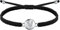 J.Endéar Handmade Luck String Bracelet, Initial Letter V Bracelet for Women Gift, 925 Sterling Silver Bracelet Girl, Braided Filigree Jewelry Adjustable