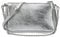 SH Leder Echtleder Schultertasche Umhängetasche Handtaschen Clutch kleine Tasche Abendtasche 23x13cm Jennie G323 (Silber)